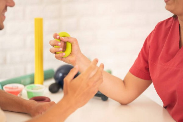 Fisioterapia para mão e dedos​