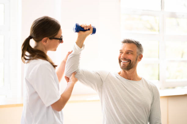 Sessão de fisioterapia​ em Alphaville
